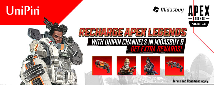 [Midsabuy] Apex Legends-Extra Rewards with UniPin channels [MY]